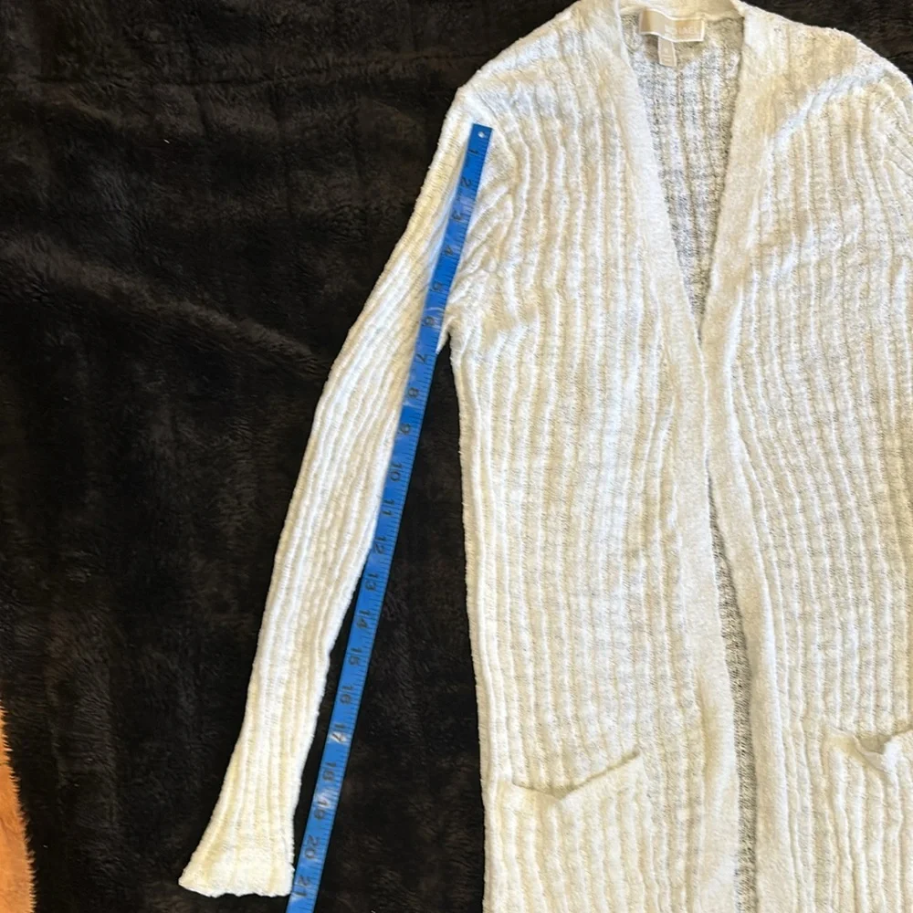 Michael Kors Cardigan Sweater White Size Medium… - Picture 5 of 7
